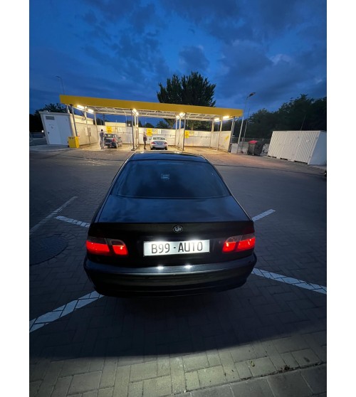 BMW E46 LED rendszámtábla világítás foglalattal BMW E46 LED rendszámtábla világítás foglalattal