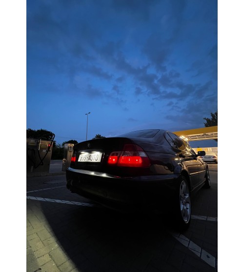 BMW E46 LED rendszámtábla világítás foglalattal BMW E46 LED rendszámtábla világítás foglalattal