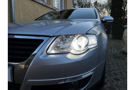 VW Passat B6 LED tompított szett VALEO lámpához +LED helyzetjelző