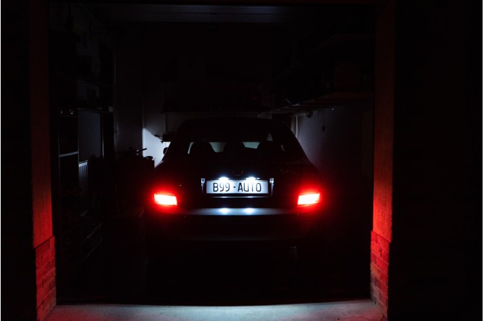 Volkswagen/Skoda/Seat LED rendszámtábla világítás 